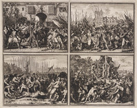 KG 06368
<br/>
Moord op Johan en Cornelis de Witt, 1672
<br/>
<em>Hooghe, Romeyn de (1645-1708) - attr.</em>